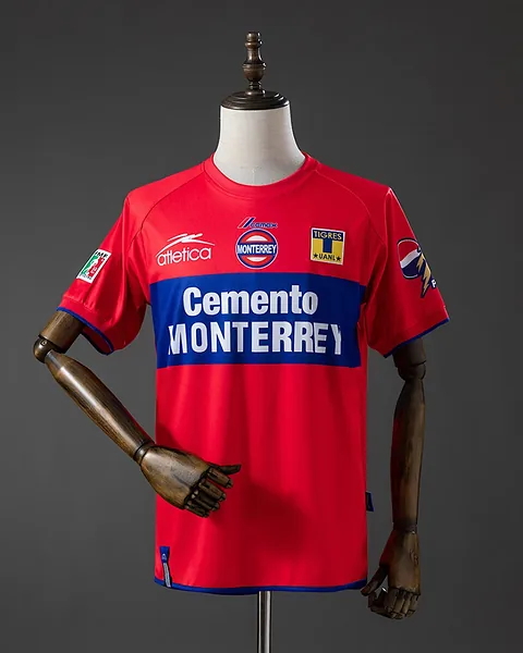 Camisola Retro Tigres UANL 2001/02 Alternativa