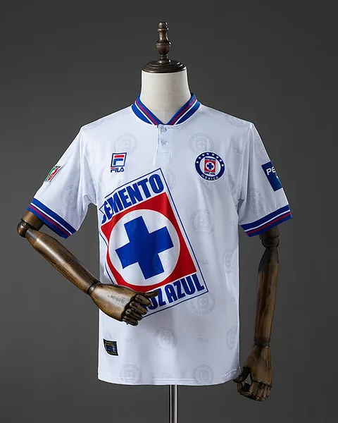 Camisola Retro Cruz Azul 1998 Alternativa