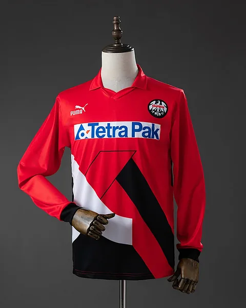 Camisola Retro Eintracht Frankfurt 1993/95 Principal Manga Comprida