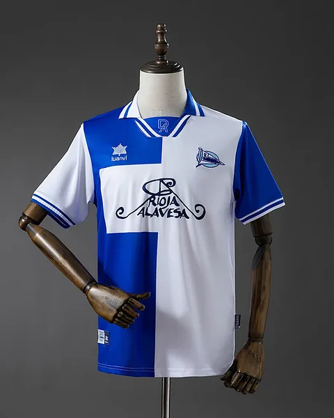Camisola Retro Alavés 2000/01 Principal
