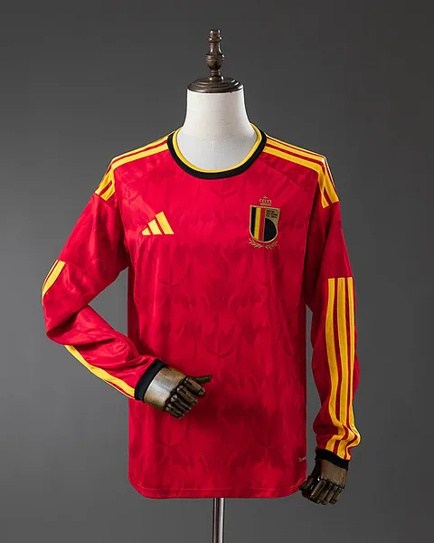 Camisola Bélgica 2026 Principal Manga Comprida