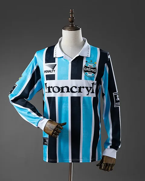 Camisola Retro Grémio 1997/98 Principal Manga Comprida