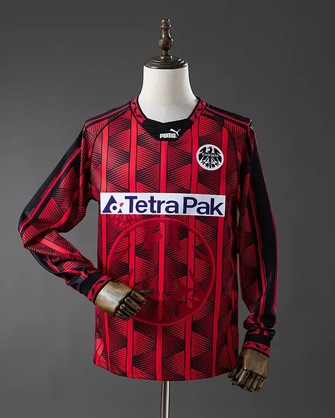 Camisola Retro Eintracht Frankfurt 1995/96 Principal Manga Comprida