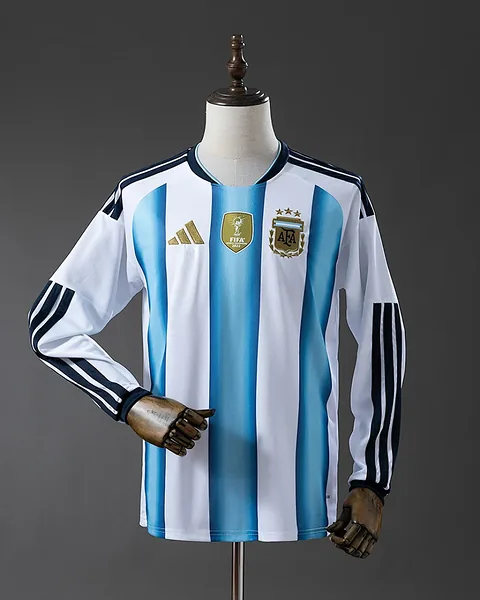 Camisola Argentina 2026 Principal Manga Comprida