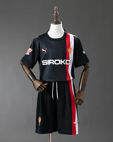 Kit Criança Sporting de Gijón 25/26 Alternativa