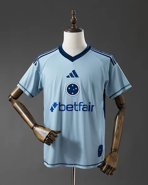 Camisola Cruzeiro 25/26 Guarda-Redes Cinzenta