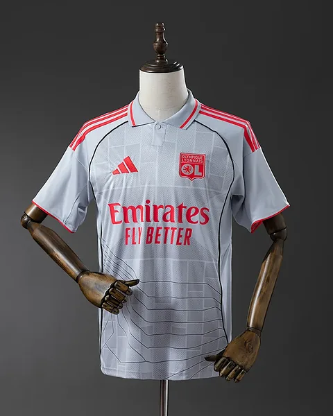 Camisola Olympique de Lyon 25/26 Terceira