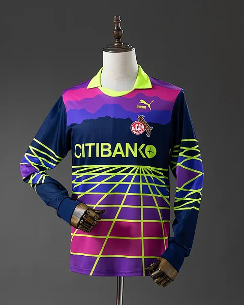 Camisola Retro Colónia 1991/92 Guarda-Redes Manga Comprida