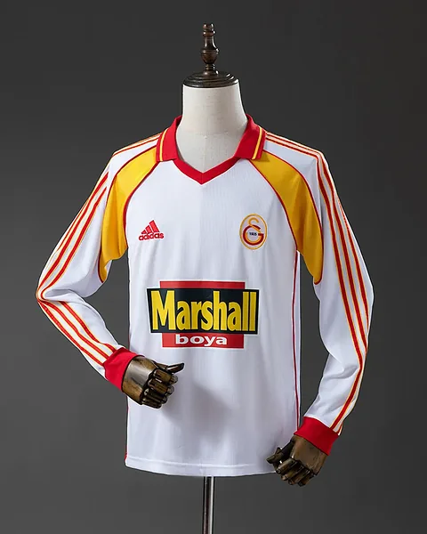 Camisola Retro Galatasaray 1999/00 Alternativa Manga Comprida