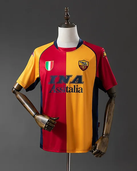 Camisola Retro AS Roma 2001/02 Edição Especial
