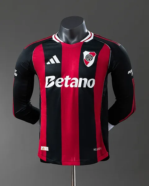Camisola River Plate 25/26 Alternativa Versão Jogador Manga Comprida