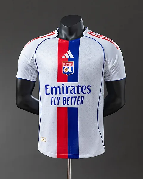 Camisola Olympique de Lyon 25/26 Principal Versão Jogador