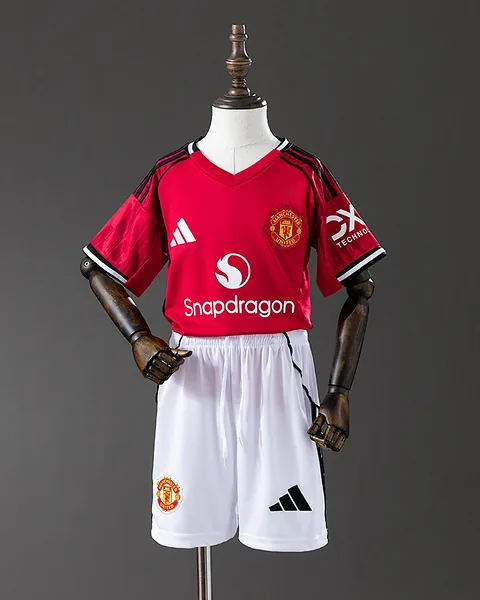 Kit Criança Manchester United 25/26 Principal