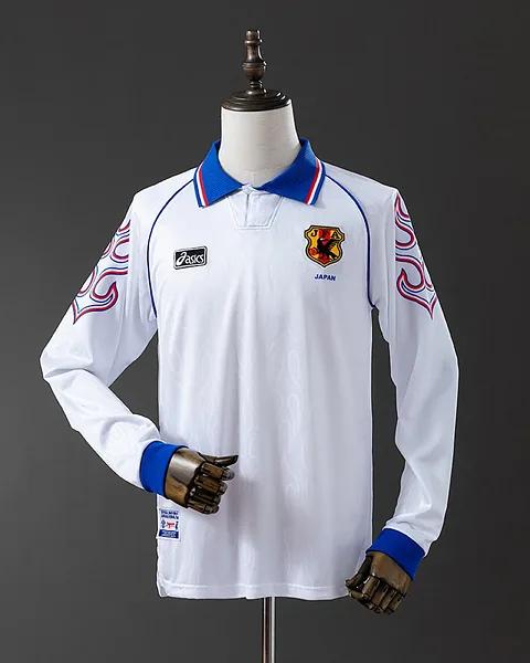Camisola Retro Japão 1998 Alternativa Manga Comprida