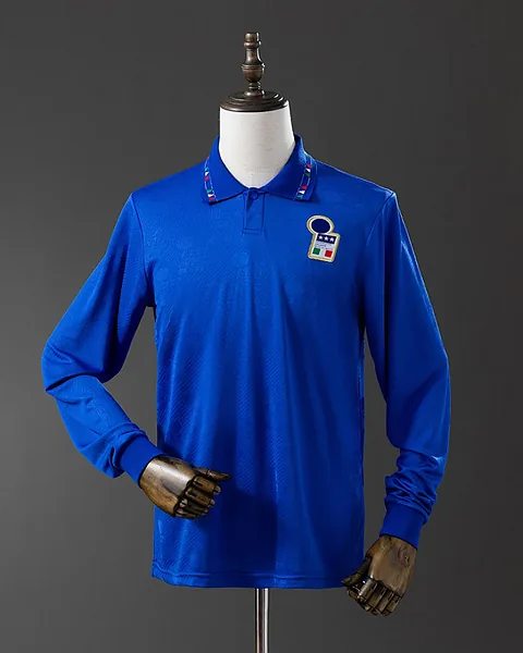 Camisola Retro Itália 1994 Principal Manga Comprida