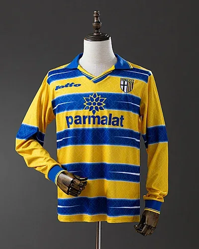 Camisola Retro Parma 1998/99 Principal Manga Comprida
