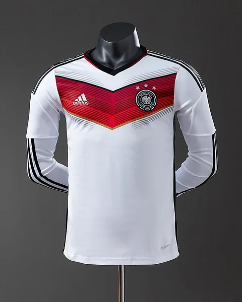 Camisola Retro Alemanha 2014 Principal Manga Comprida
