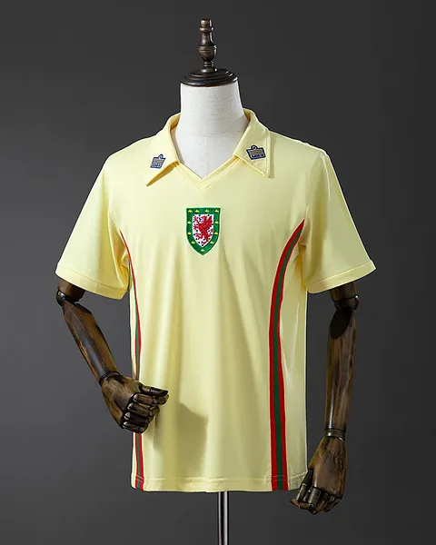 Camisola Retro País de Gales 1976/79 Alternativa