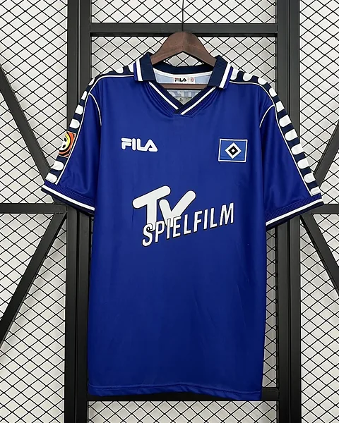 Camisola Retro Hamburgo 2000 Azul