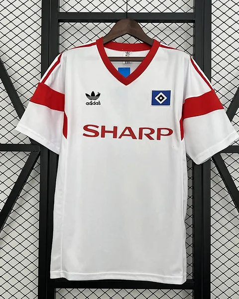 Camisola Retro Hamburgo 1988 Branca