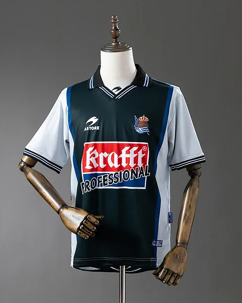 Camisola Retro Real Sociedad 2000/02 Alternativa