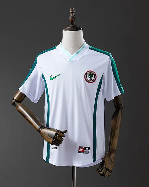 Camisola Retro Nigéria 1998 Alternativa