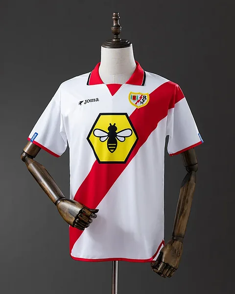 Camisola Retro Rayo Vallecano 2001/02 Principal