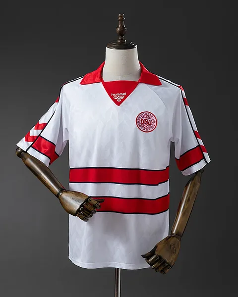 Camisola Retro Dinamarca 1988 Alternativa
