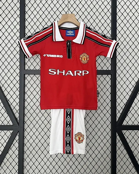 Kit Criança Manchester United 1998/99 Principal