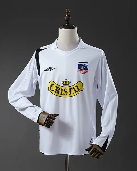 Camisola Retro Colo-Colo 2006 Principal Manga Comprida