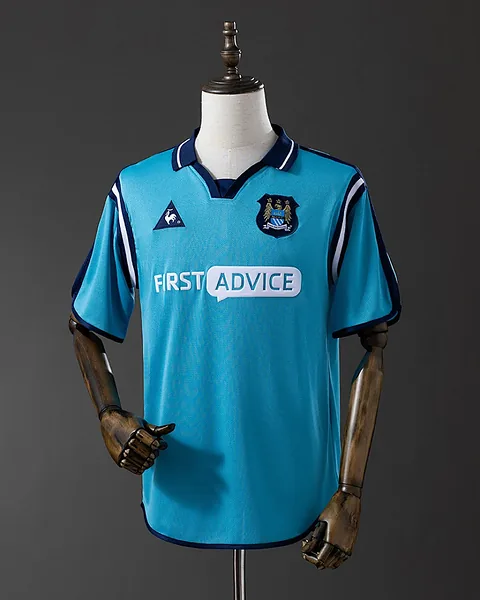 Camisola Retro Manchester City 2002/03 Principal