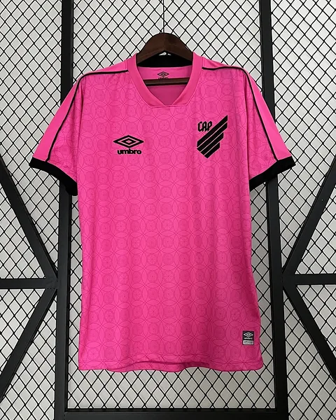 Camisola Retro Athletico Paranaense 23/24 Edição Especial Rosa