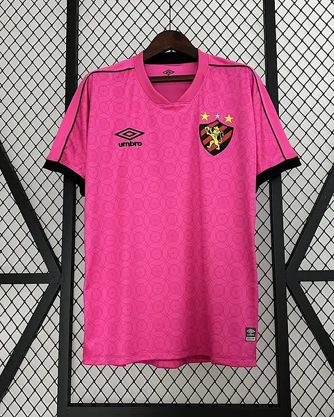 Camisola Retro Sport Recife 23/24 Edição Especial Rosa