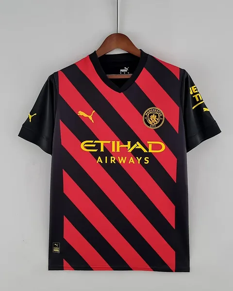 Camisola Retro Manchester City 22/23 Alternativa
