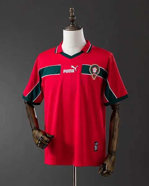 Camisola Retro Marrocos 1998 Alternativa