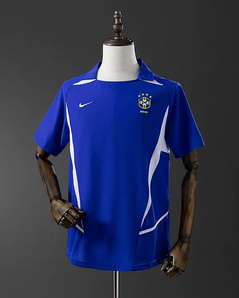 Camisola Retro Brasil 2002 Alternativa