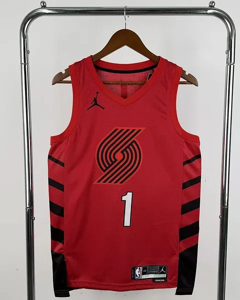 Camisola NBA Portland Trail Blazers Ja Morant #1 Jordan 2023