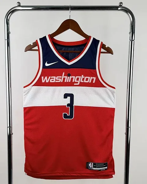 Camisola NBA Washington Wizards Trae Young #3 Vermelha 2023