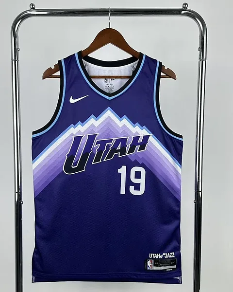 Camisola NBA Utah Jazz #19 Roxa 2026