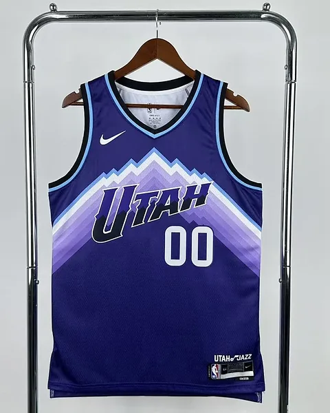 Camisola NBA Utah Jazz #00 Roxa 2026