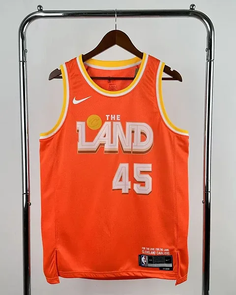Camisola NBA Cleveland Cavaliers Donovan Mitchell #45 City Edition 2026