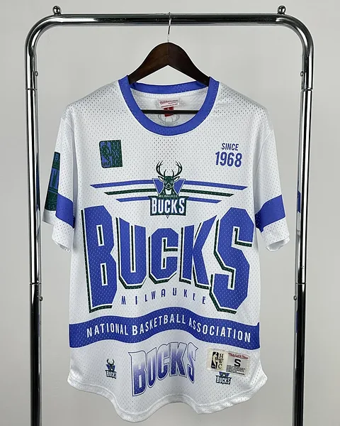 Camisola NBA Milwaukee Bucks Retro Mitchell & Ness 2026