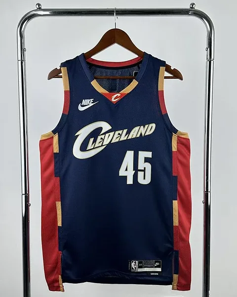 Camisola NBA Cleveland Cavaliers Donovan Mitchell #45 Retro Edição Especial 2026