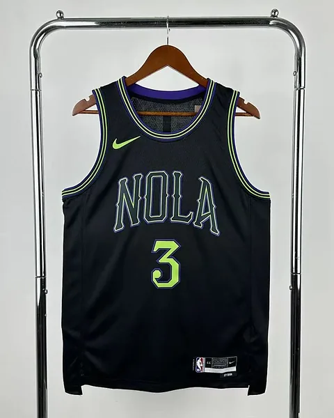Camisola NBA New Orleans Pelicans Jordan Poole #3 City Edition 2026