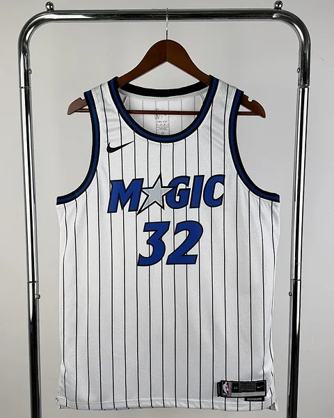 Camisola NBA Orlando Magic Shaquille O'Neal #32 Branca 2026