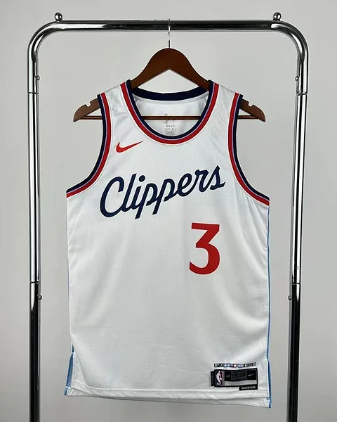 Camisola NBA Los Angeles Clippers Chris Paul #3 Branca 2025