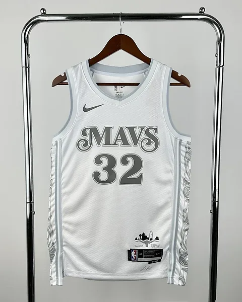 Camisola NBA Dallas Mavericks Cooper Flagg #32 City Edition 2025