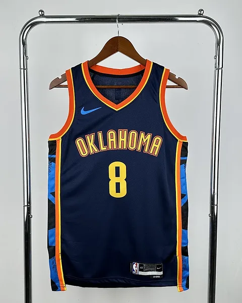 Camisola NBA Oklahoma City Thunder Jalen Williams #8 City Edition 2025