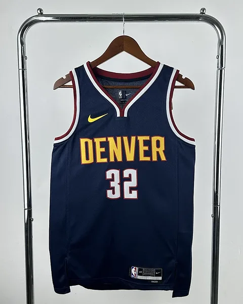 Camisola NBA Denver Nuggets Aaron Gordon #32 Azul-Marinho 2023