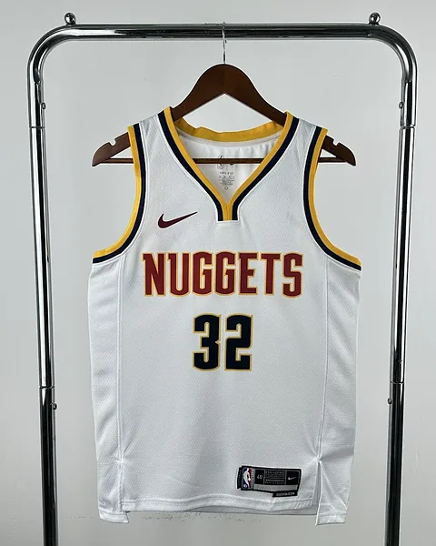 Camisola NBA Denver Nuggets Aaron Gordon #32 Branca 2023